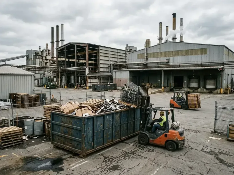 industrial-factory-scrap-conta-003 — frequently asked questions, Cheap Roll-off Dumpster Rentals in Harrisburg, AR